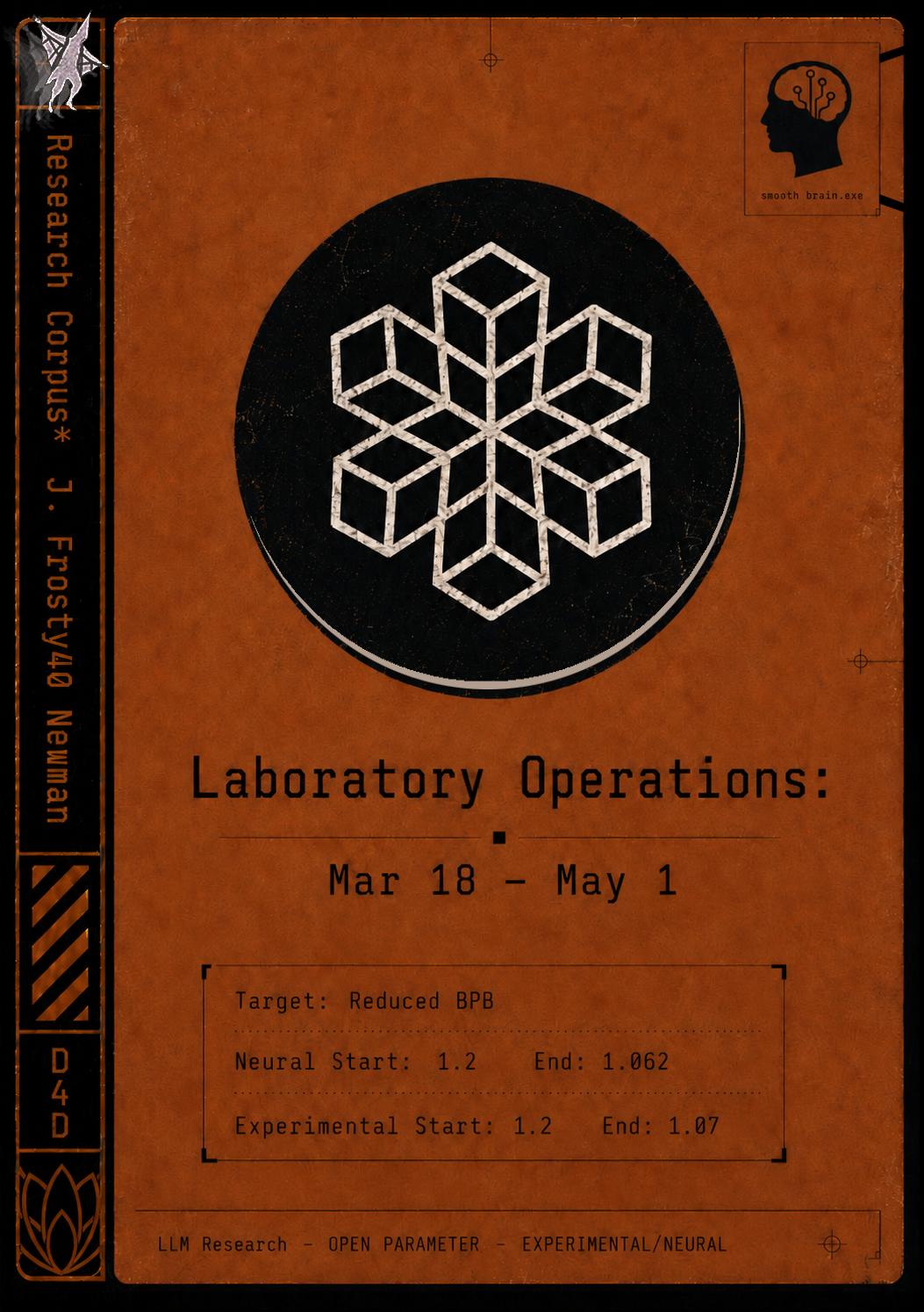 Research corpus landing page